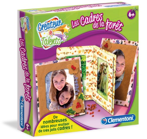 Clementoni  jeux créatifs les cadres de la forêt